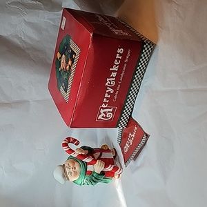 Dept 56 Merry Maker Calvin the Candycane Striper